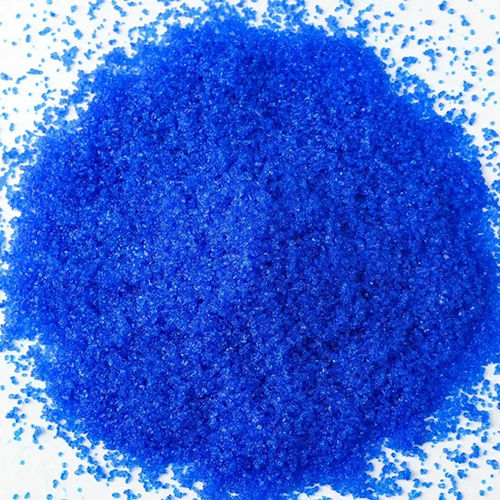 Copper Sulphate Crystal - Industrial-Grade Blue Raw Material | Insoluble in Water, Moisture Sensitive, Ideal for Agriculture and Copper-based Product Production