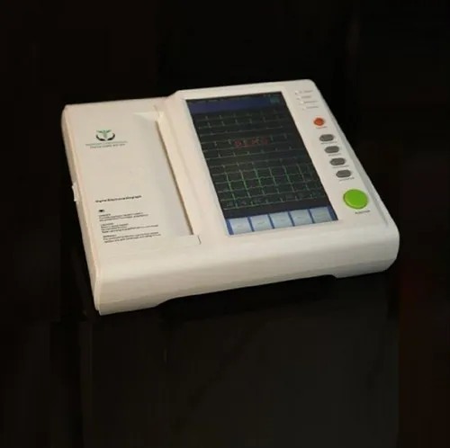 12 Channel Ecg - Color Code: White