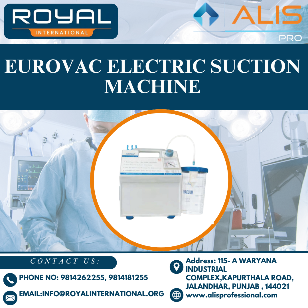 Eurovac Electric Suction Machine