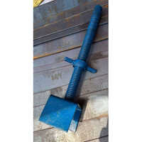 M.s Pipe Silver Adjustable Stirrup U Head Jack - Application: Construction