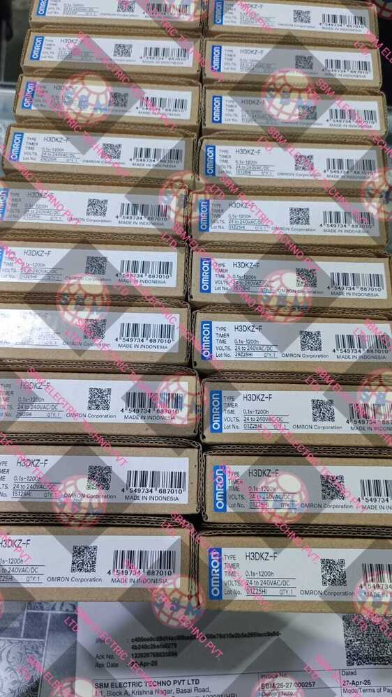 OMRON TIMER 24-240VAC, H3DKZ-F