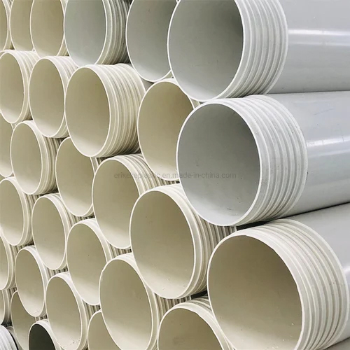 White Pvc Casing Pipe - Shape: Round