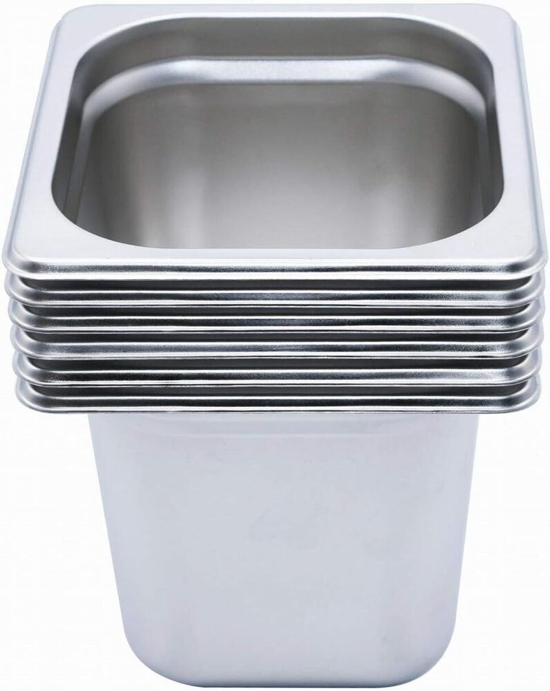 Stainless Steel 1/6 GN Pan