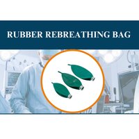 Rubber Rebreathing Bag - Color: Green