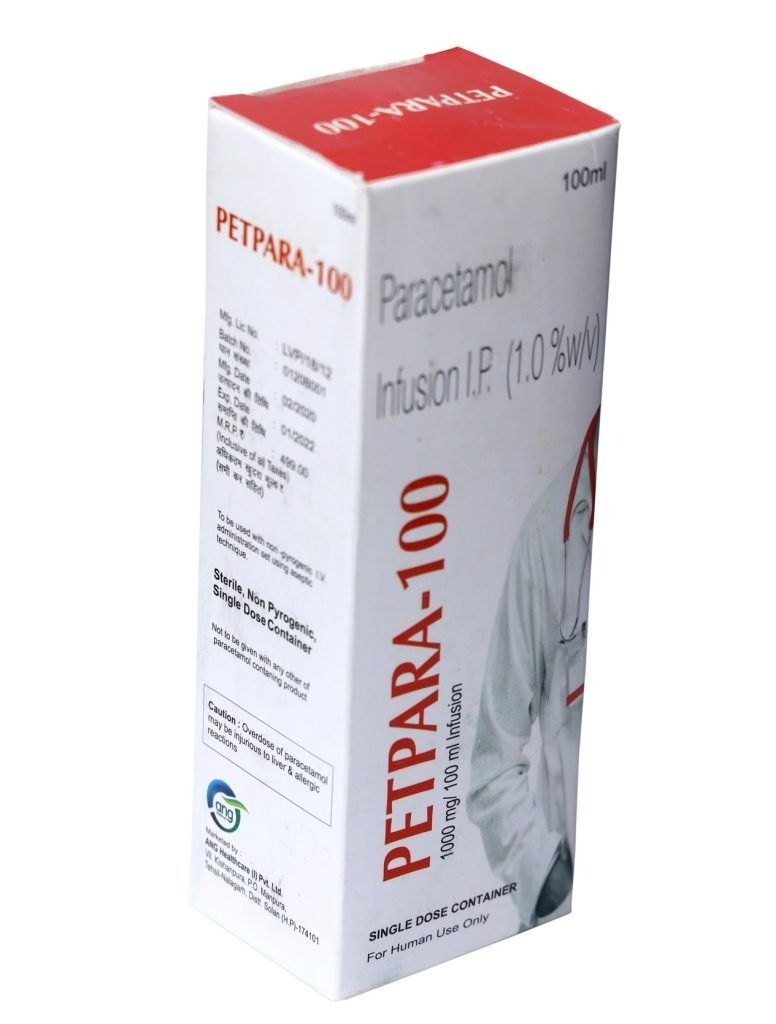 Petpara Paracetamol IV 1000mg/100ml