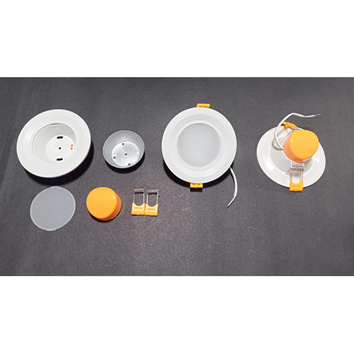 SKD Moon LED Concealed Light - High-Quality Polycarbonate, Different Sizes, Elegant White Color, Minimalist Round Shape, Energy-Efficient 7 Watts