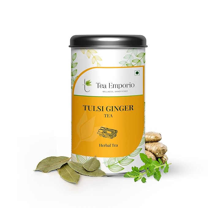 Dried Tulsi Ginger Tea