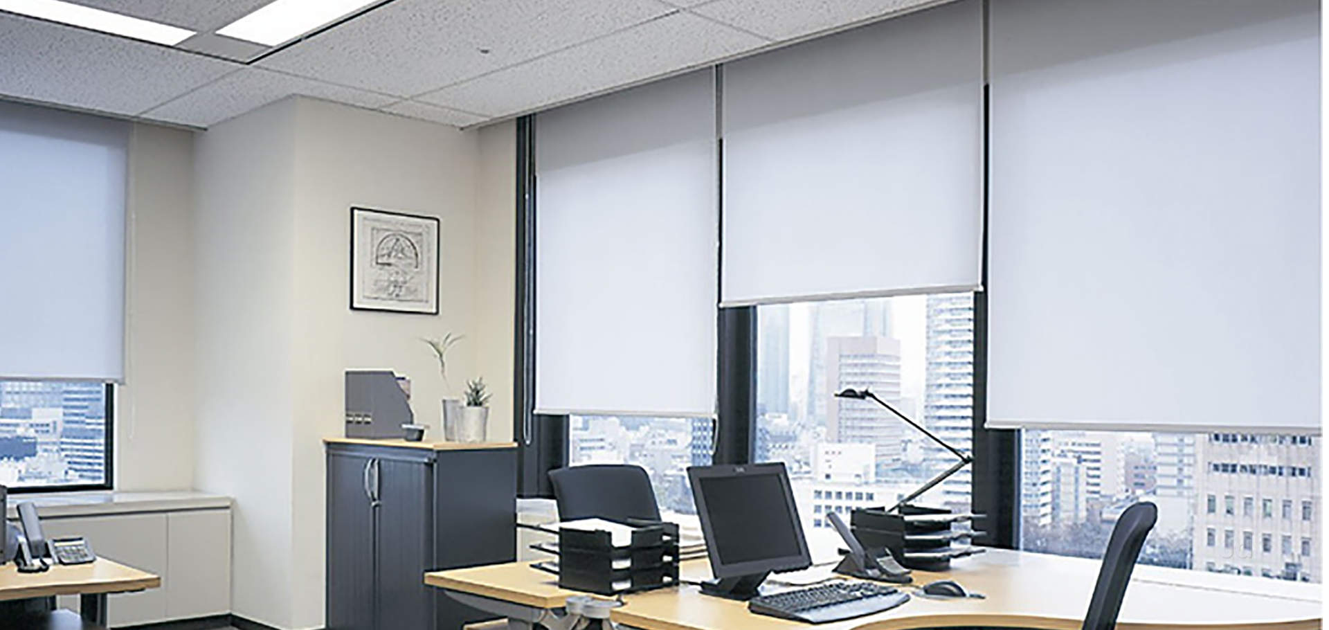 Window Roller Blinds For Window - Modern Design, Various Colors Available | Tailored For Optimal Interior Furnishing Solutions, Plain Style