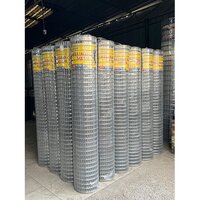 Onion Storage Welded Wire Mesh - Galvanized Steel, 15m Length, 2.50mm Wire Diameter, 32x32mm Aperture | Durable Welded Mesh For Vegetables Storage
