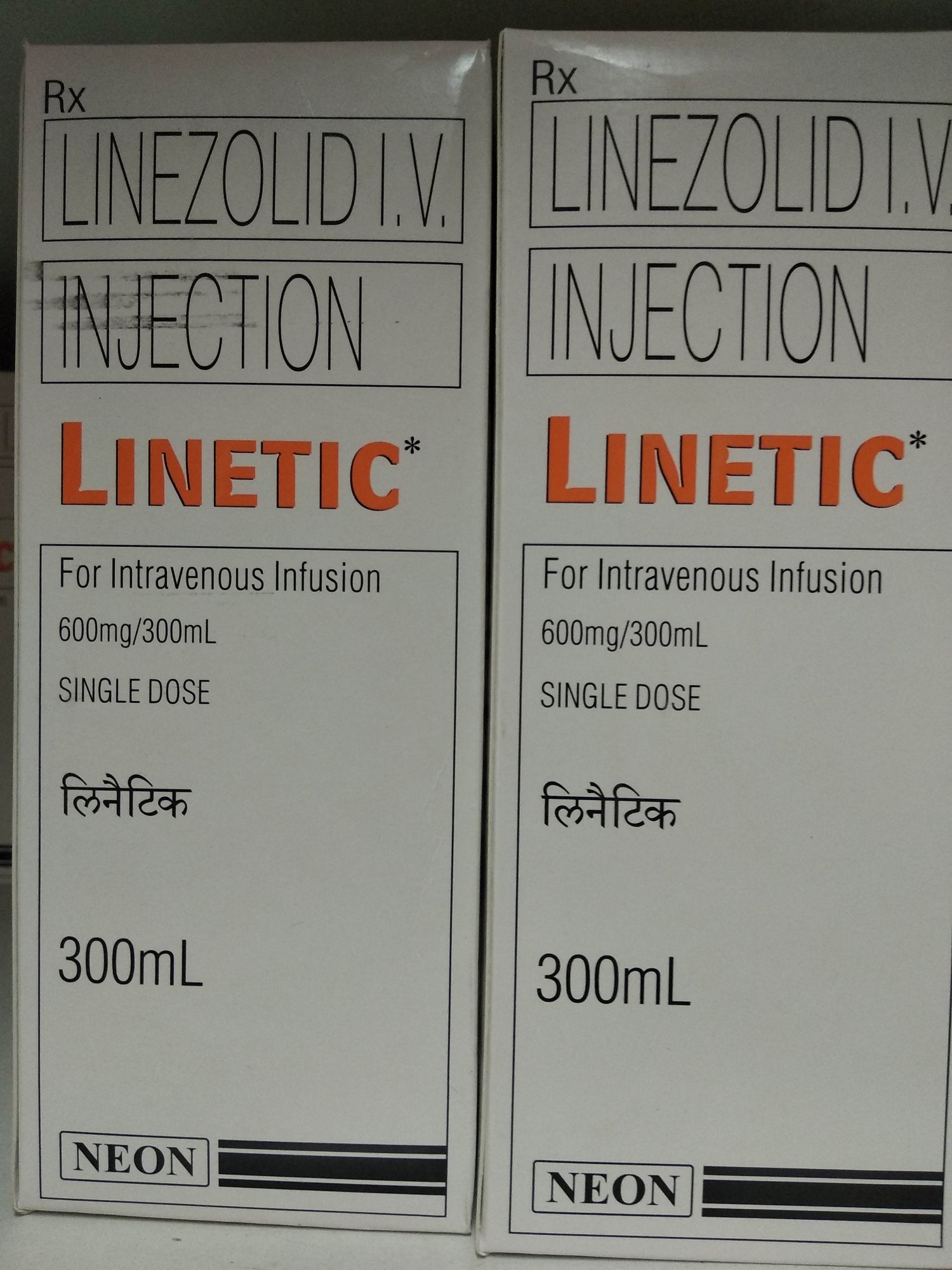 Linetic Linezolid IV Injection