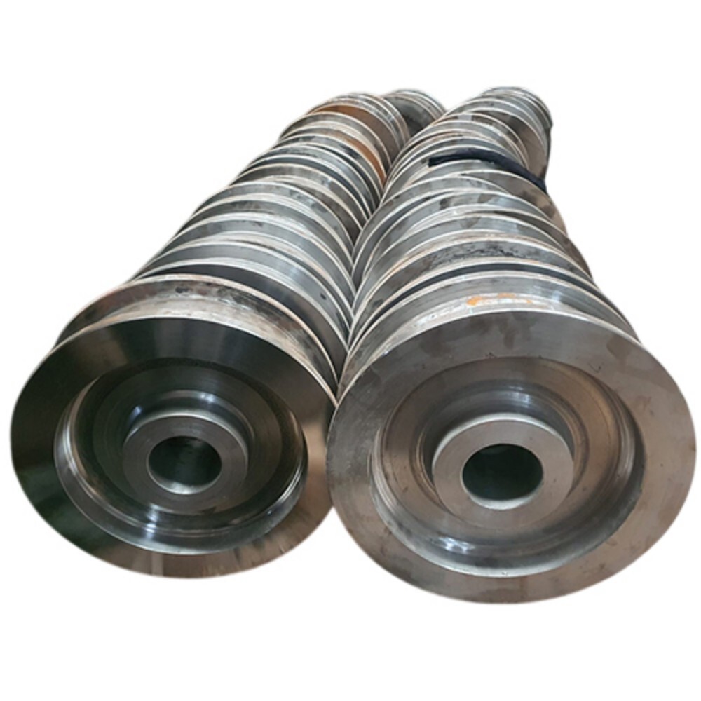Forged Crane Wheel - Color: Silver