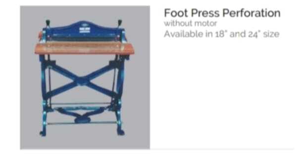 Foot Operated Manual Spiral Punching Machine