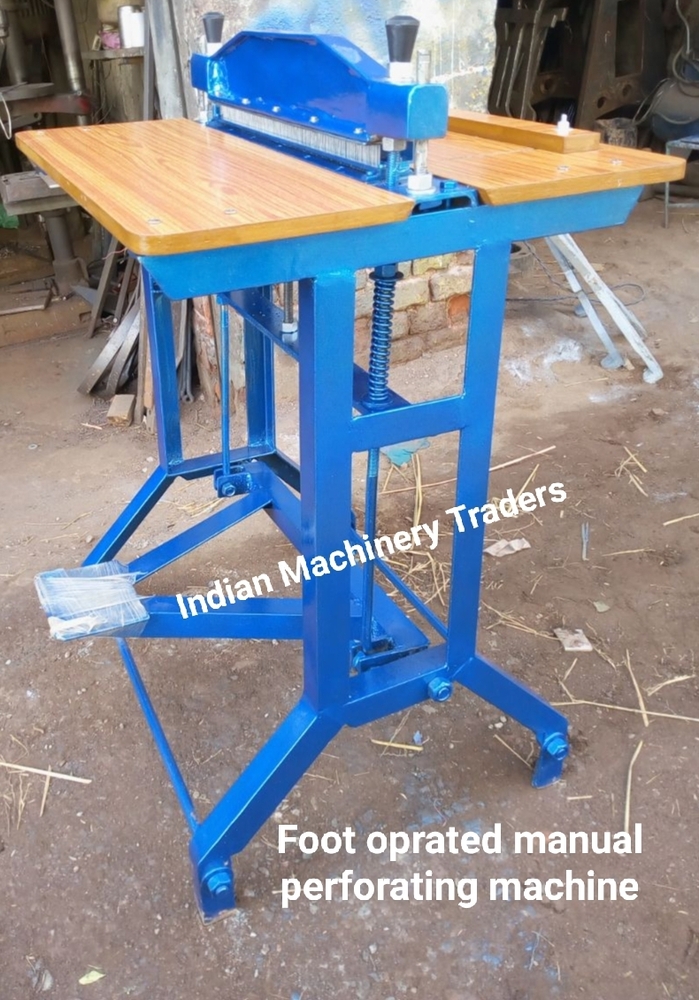 Foot Operated Manual Spiral Punching Machine