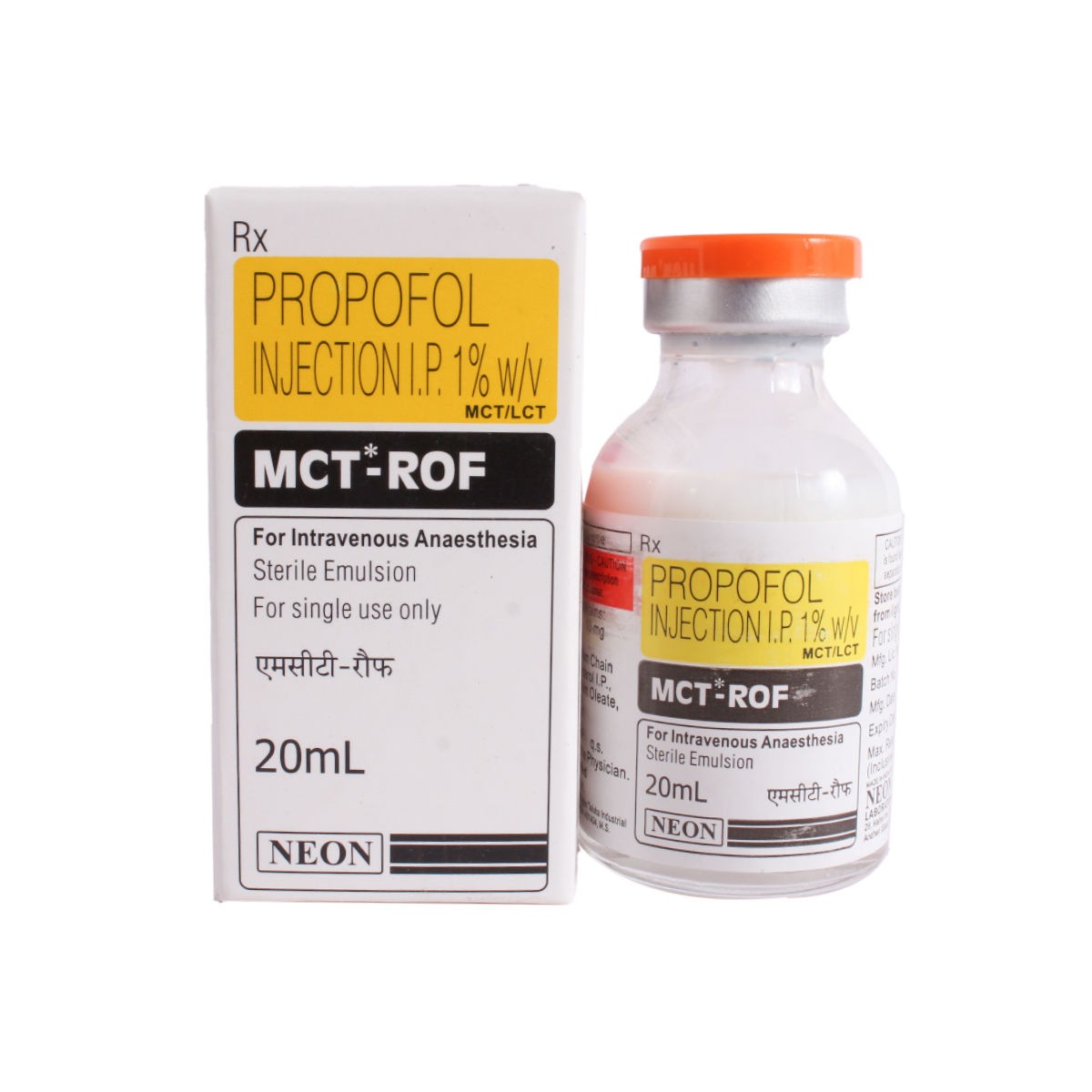 Propo-fol (Mct-Rof 10ML Injection)