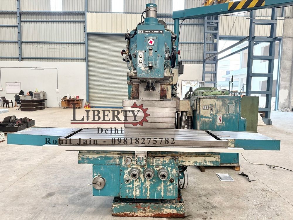 TOS Kurim FGSV50 Heavy Duty Vertical Milling Machine