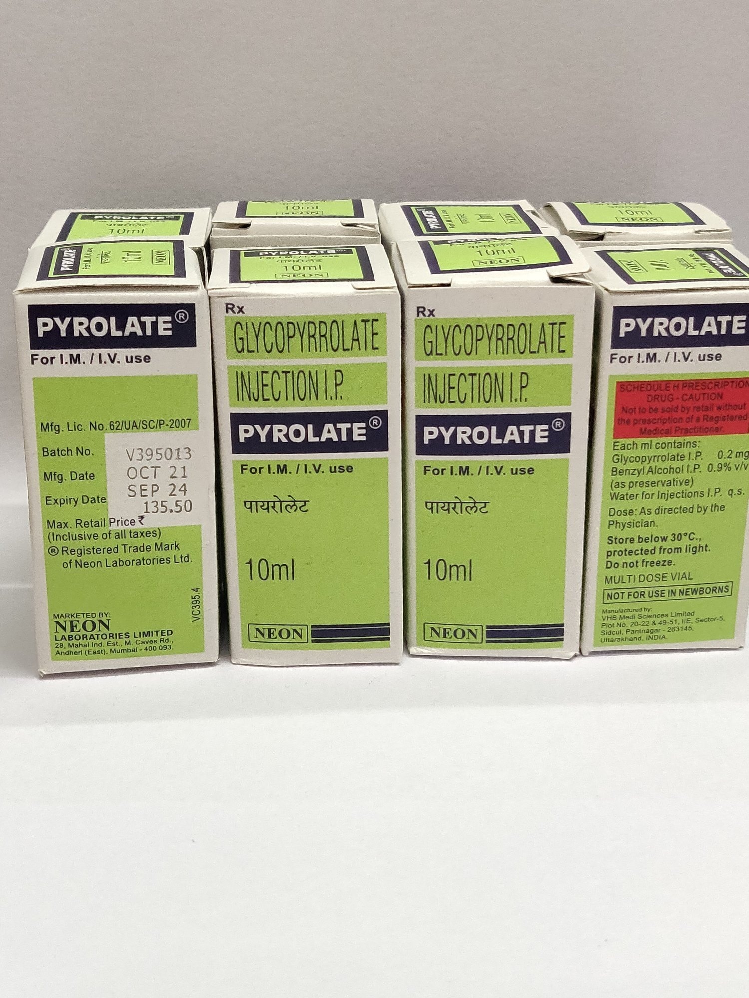 Liquid Glycopyrrolate 0.2mg inj ( Pyrolate Injection)