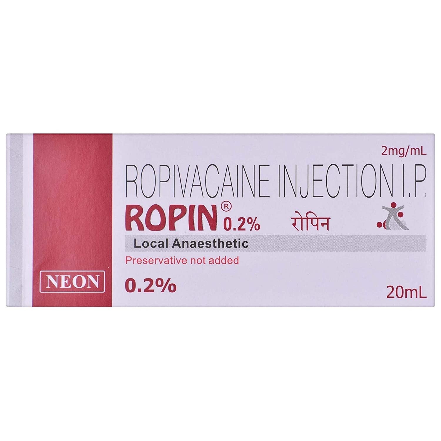 Ropivacaine (ropin 0.2 % Injection)
