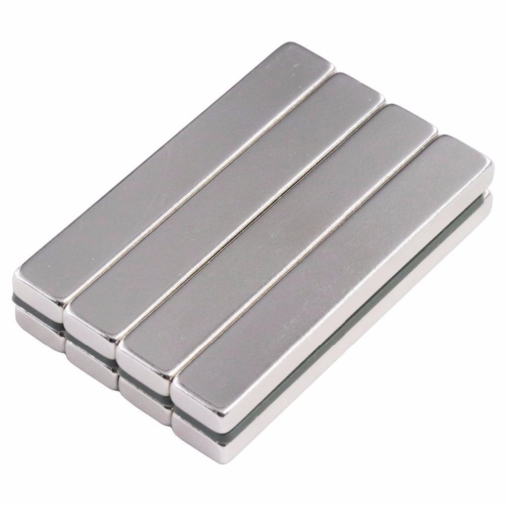 50 x 10 x 5mm Neodymium Block Magnets