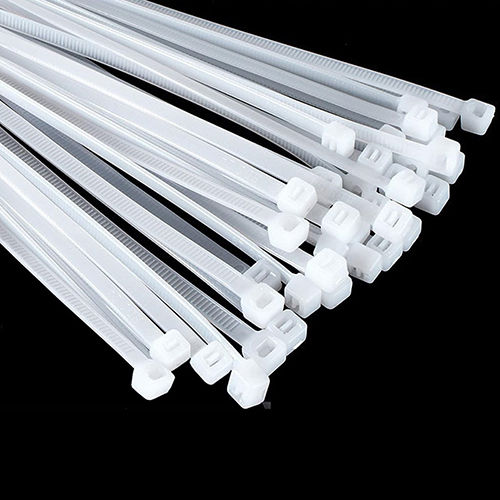 Locking Cable Ties - Color: White