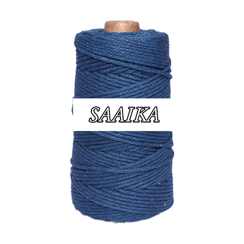 Blue Macrame Cord