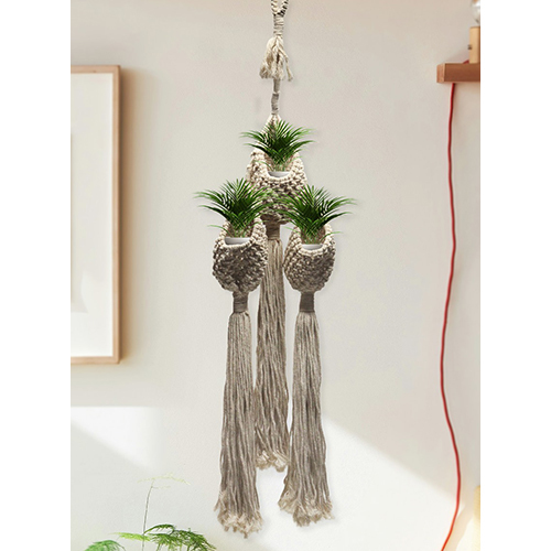 Macrame Wall Hanging - Color: White