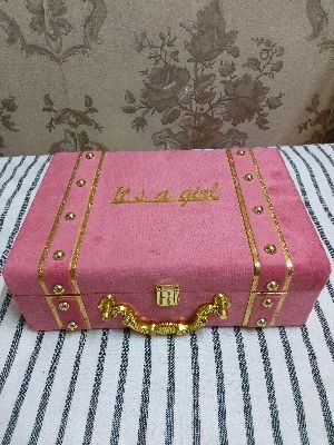 Mdf Trunk Box - Color: Pink