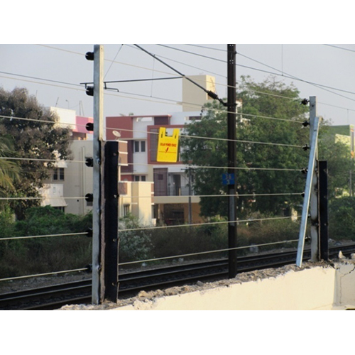 Agricultural Solar Security Power Fencing System - Color: Grey