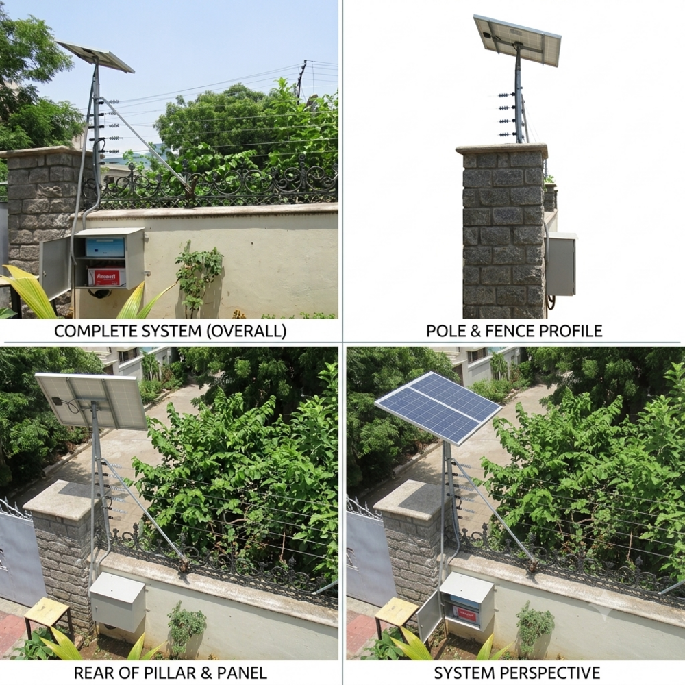 Solar Fencing System Service - Power: Solar-Powered