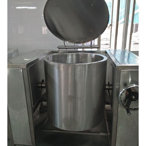 Steam Rice Vessel With Tilting System - Application: Commercial Kitchen