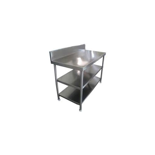 Work Table With 2 Under Shelves - Automatic Grade: Manual