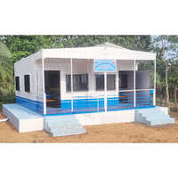 Portable School Container - Color: White