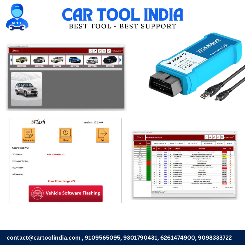 Mahindra OEM Diagnostic Scanner - VXDIAG