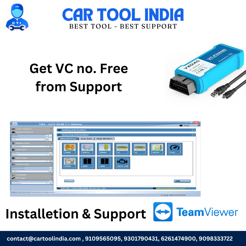 TATA Passenger & Commercial OEM Scanner - VXDIAG