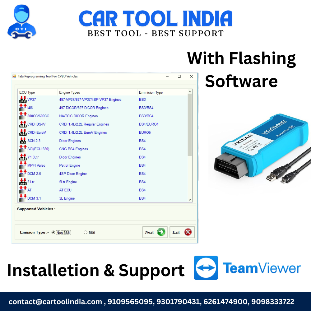 TATA Passenger & Commercial OEM Scanner - VXDIAG