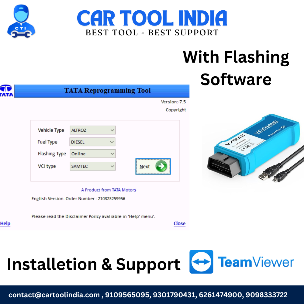 TATA Passenger & Commercial OEM Scanner - VXDIAG