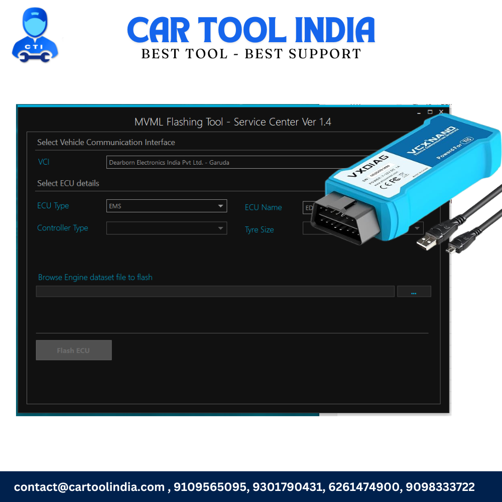 Mahindra Commercial OEM Diagnostic scanner - VXDIAG