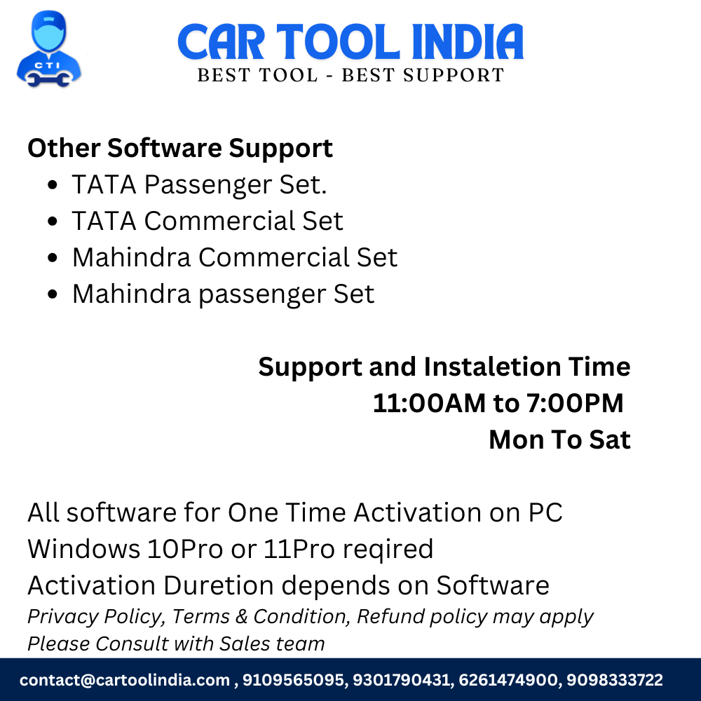 Mahindra Commercial OEM Diagnostic scanner - VXDIAG