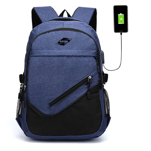 Unisex Laptop Backpack - Design: Plain