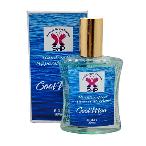 Cool Man Handmade Apparel Perfume - 30ml Liquid Fragrance | Long-Lasting Daily Use Personal Care