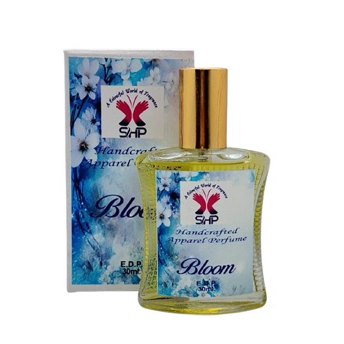 30ml Bloom Handmade Apparel Perfume - Floral Scent, Long-Lasting Freshness, Perfect for Daily Use, Easy to Carry