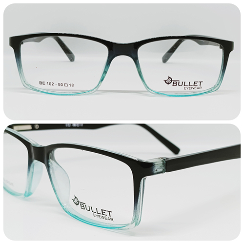 Be 102 50-18 Bullet Eyewear Frames - Frame Color: Black