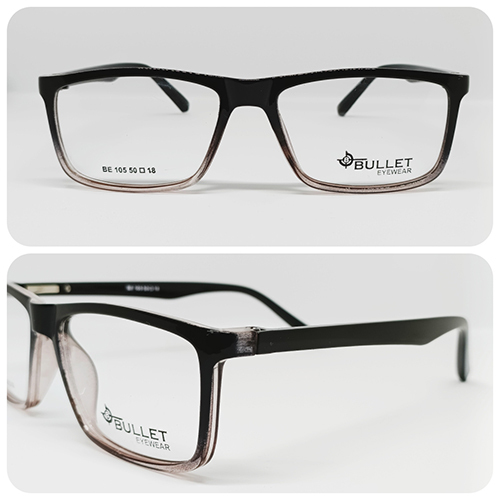 Be 105 50-18 Bullet Eyewear Frames - Frame Color: Black