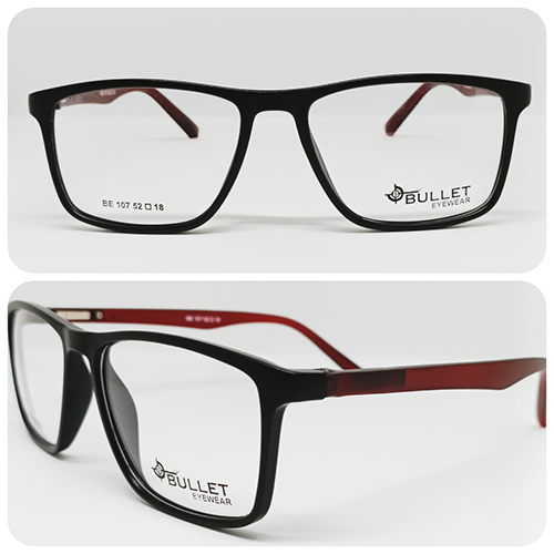 Be 107 52-18 बुलेट आईवियर फ्रेम्स