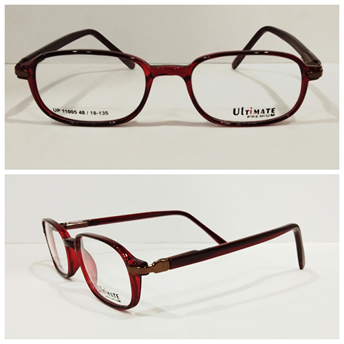 Up 11005-48-18-135 Ultimate Eyewear Frames - Frame Color: Maroon And Black