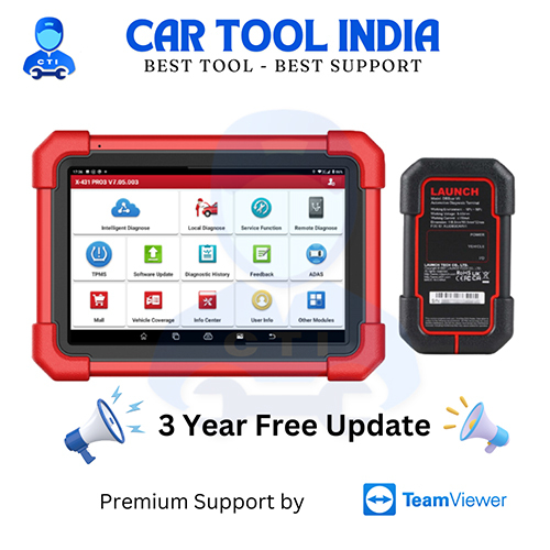 Launch X-431 Pro Se V5 New Car Scanner - Application: Thinktool Master