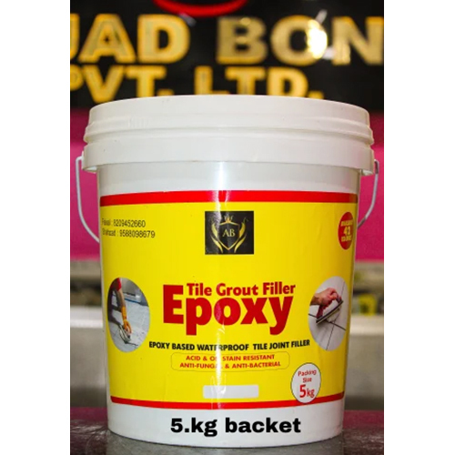 5Kg Epoxy Epoxy Based Waterproof Tile Joint Filler - Grade: Industrial Grade