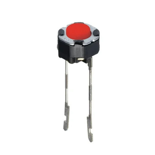 6X6X5Mm 2Pin Round Lg Red Tactile Switch - Color: Any Color