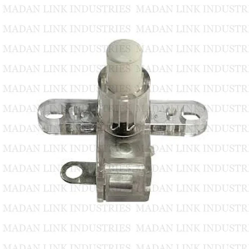 KY-105C Transparent 6mm Metal Plate 10a 250v Spst Self Locking Tactile Switch Airoplane Switch