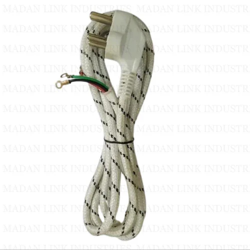 White 3 Pin Cotton Press Lead