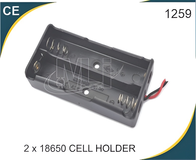 2x18650 Cell Holder